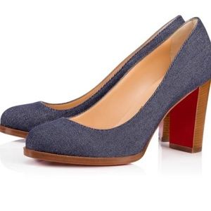 Christian Louboutin London Buche Denim 85